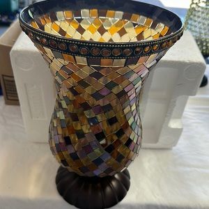Hurricane candle holder new in box